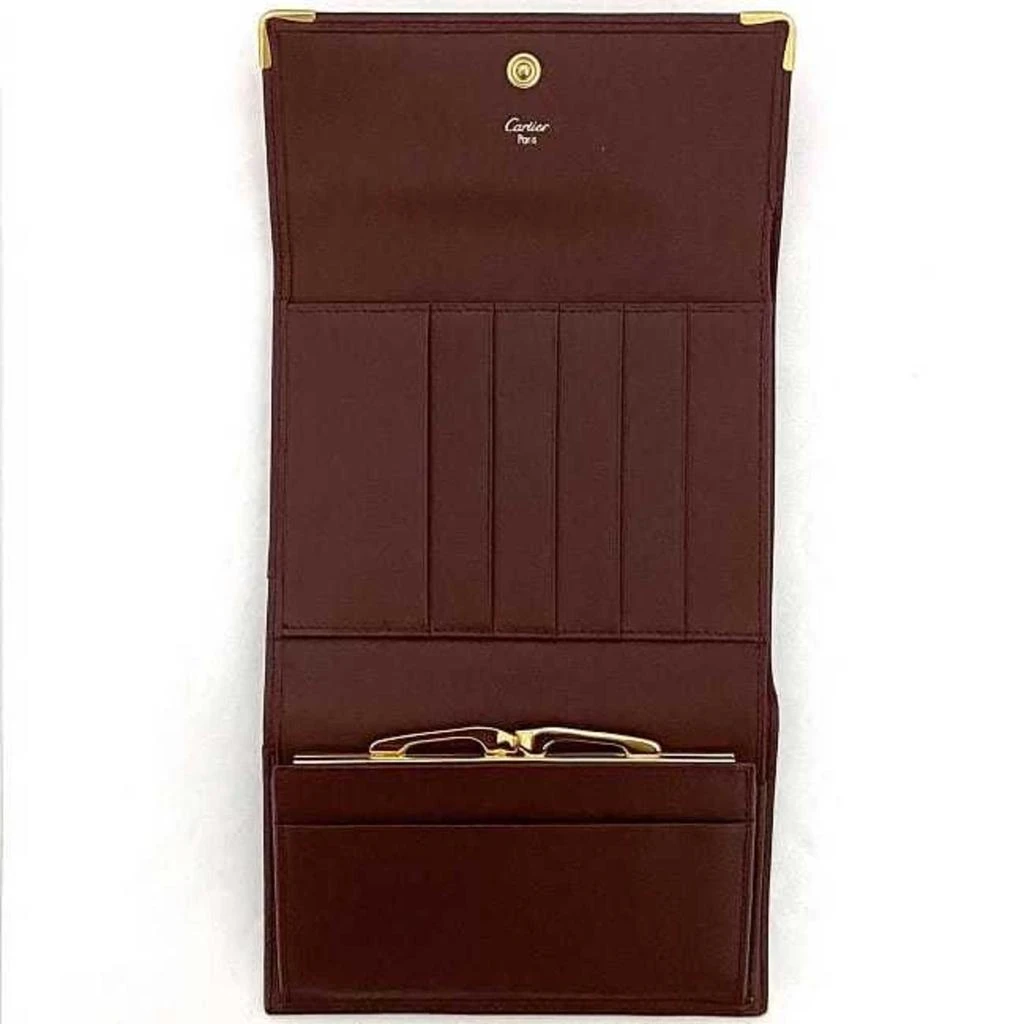 商品[二手商品] Cartier|Leather Wallet (Tri-Fold) (Pre-Owned),价格¥2609,第4张图片详细描述