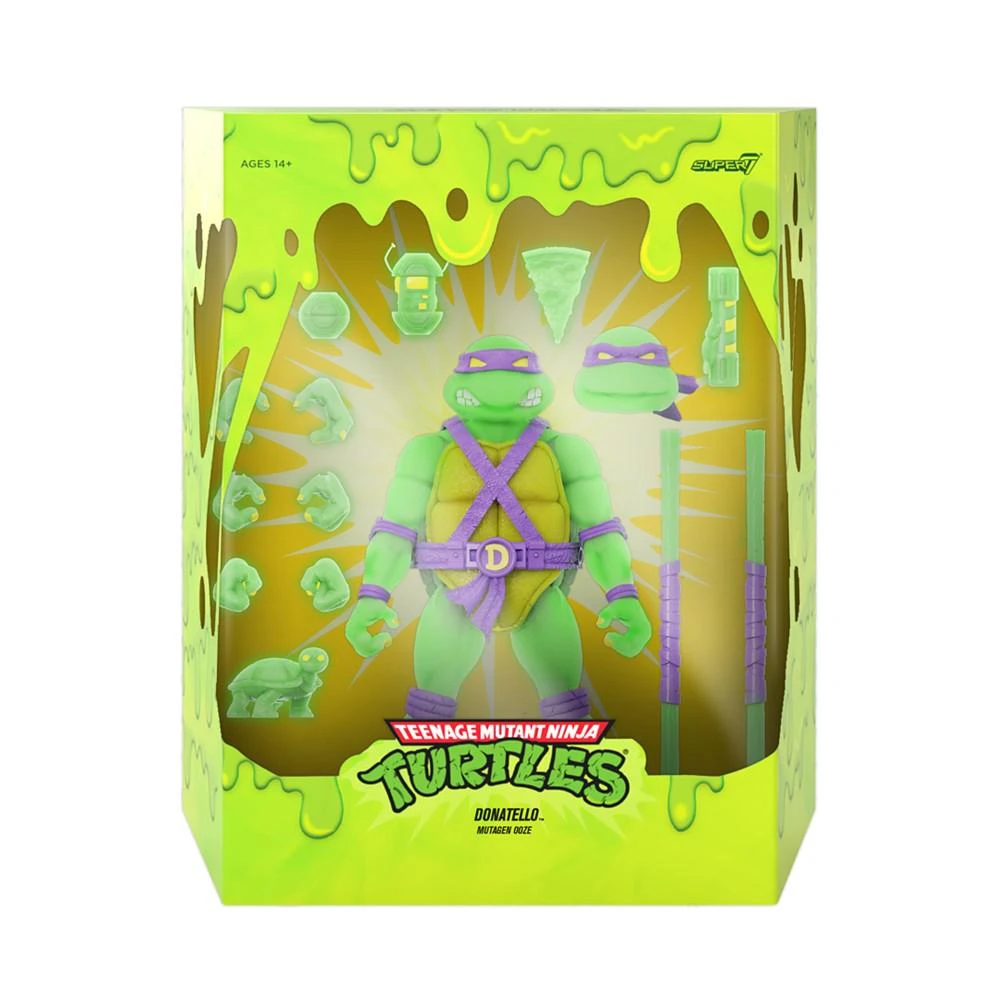 商品Super 7|Teenage Mutant Ninja Turtles Donatello Mutagen Ooze Glow 7" Ultimates, Action Figure,价格¥486,第2张图片详细描述