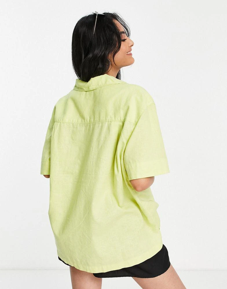商品Levi's|Levi's resort shirt in lime green,价格¥570,第2张图片详细描述