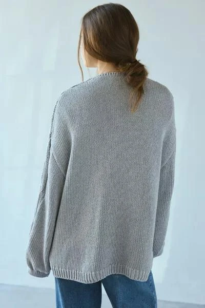 商品BDG|BDG Skylar Oversized Cable Knit Cardigan,价格¥516,第3张图片详细描述