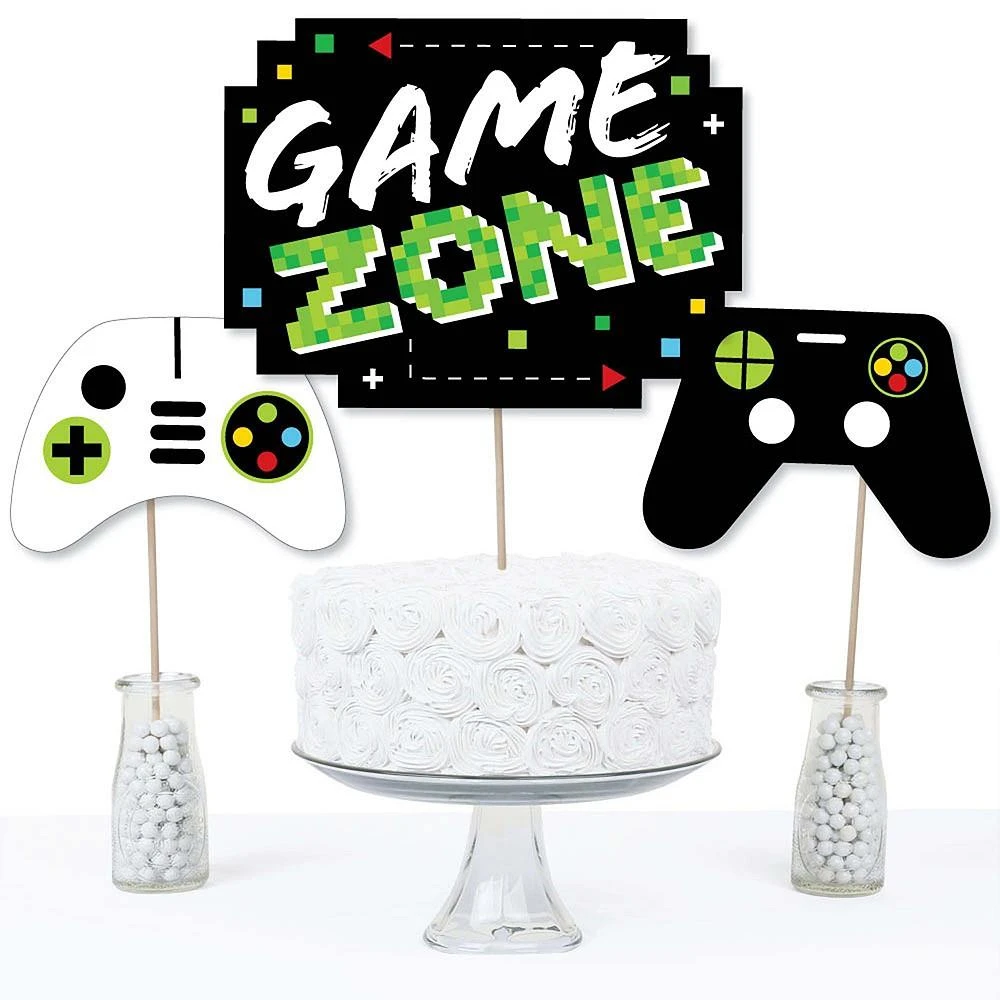 商品Big Dot of Happiness|Game Zone - Video Game or Birthday Centerpiece Sticks - Table Toppers -Set of 15,价格¥127,第3张图片详细描述