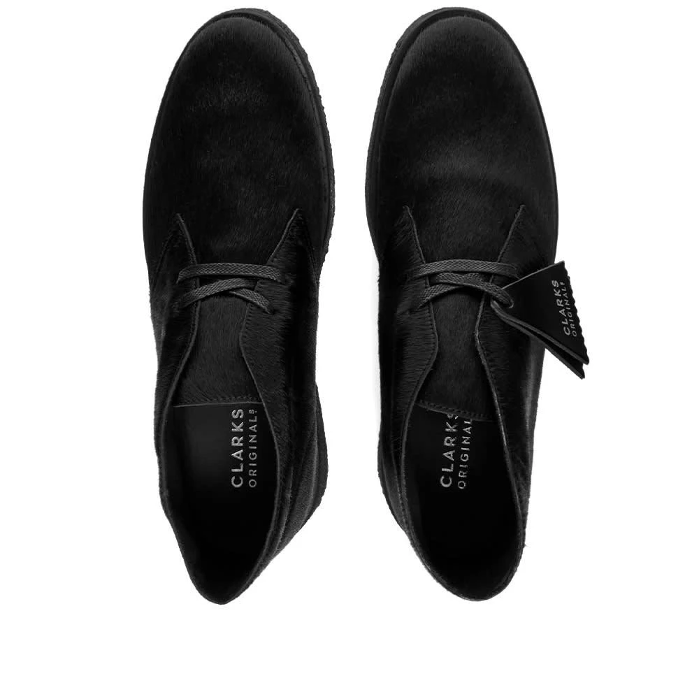 商品Clarks|Clarks Originals Black Fur Desert Boot,价格¥1951,第4张图片详细描述