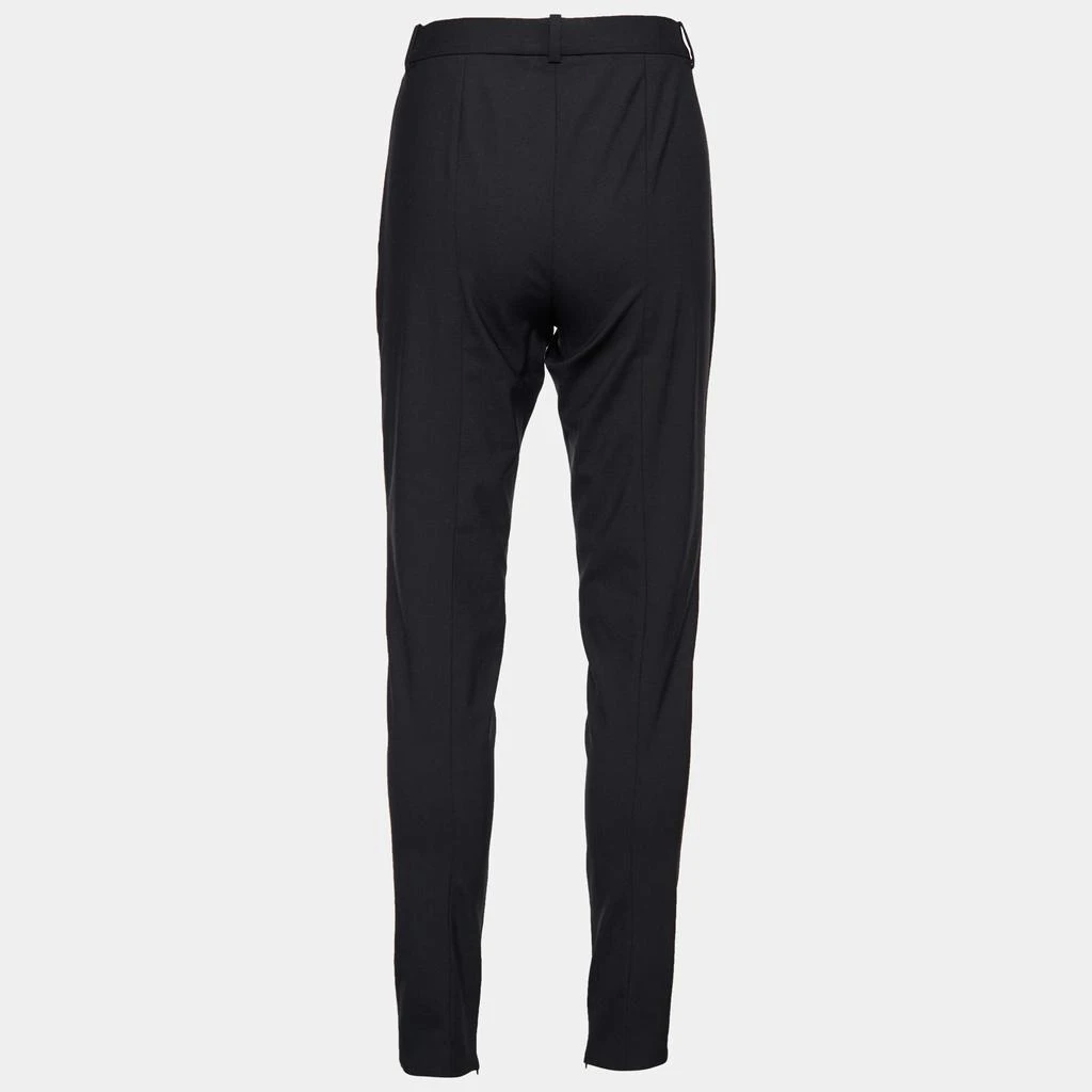 商品[二手商品] Versace|Versace Black Stretch Wool Tailored Trousers L,价格¥1855,第2张图片详细描述