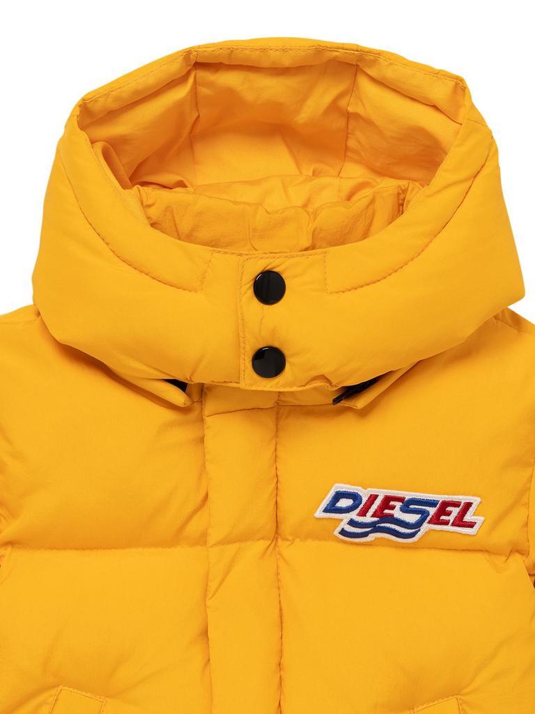 商品Diesel|Logo Patch Nylon Puffer Jacket,价格¥1537,第3张图片详细描述