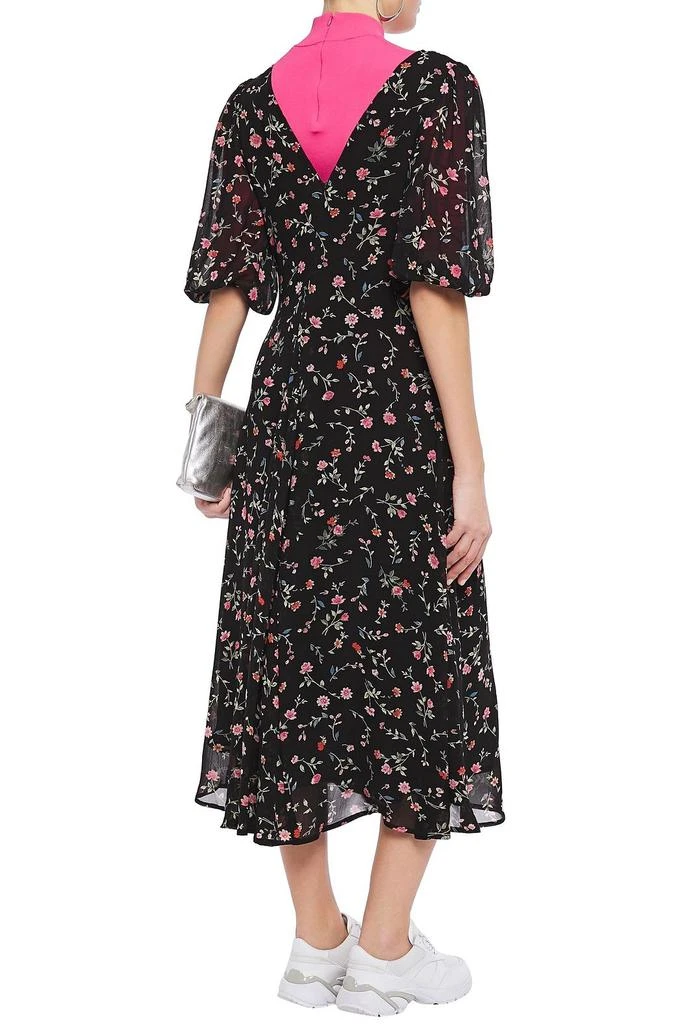 商品Ganni|Elm floral-print georgette midi dress,价格¥526,第3张图片详细描述