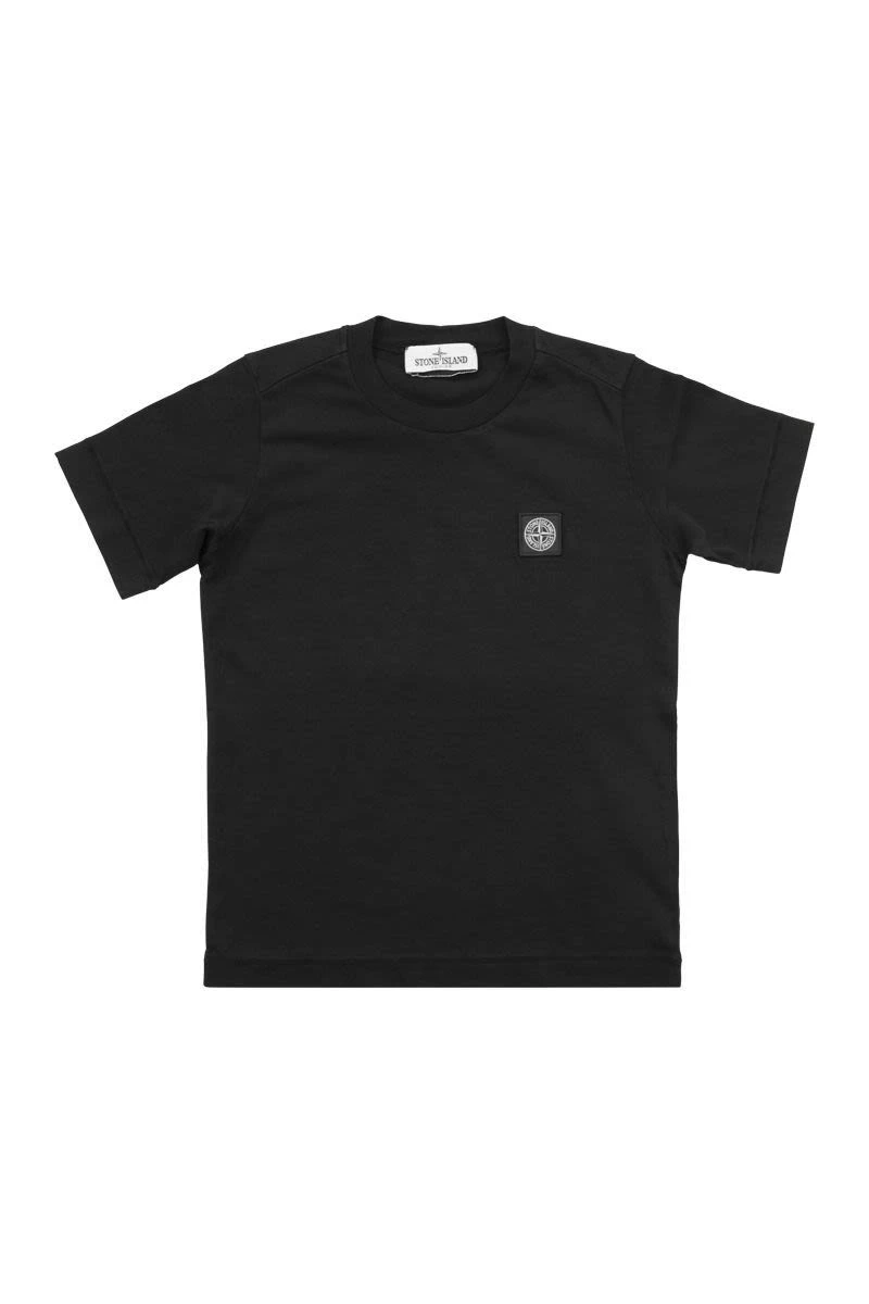 商品Stone Island|Stone Island Compass Rose patch T-Shirt AB014953 V0029,价格¥484,第1张图片