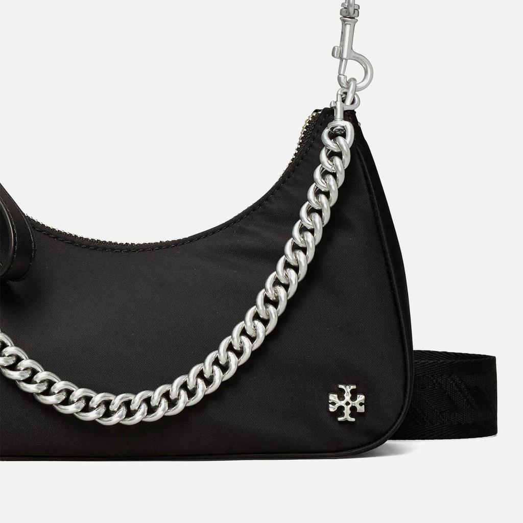 商品Tory Burch|Tory Burch Women's Mercer Nylon Small Shoulder Bag - Black,价格¥2493,第7张图片详细描述