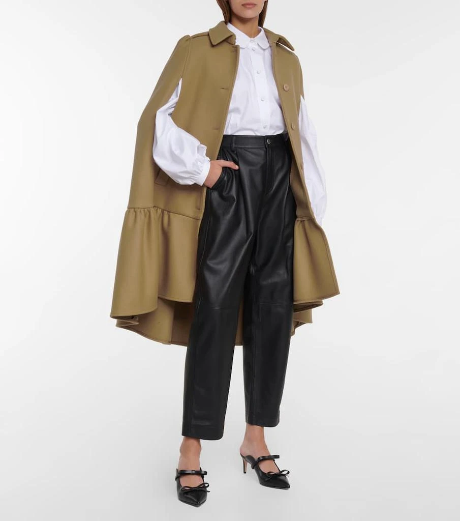 商品RED Valentino|皮革高腰裤装,价格¥4151,第2张图片详细描述