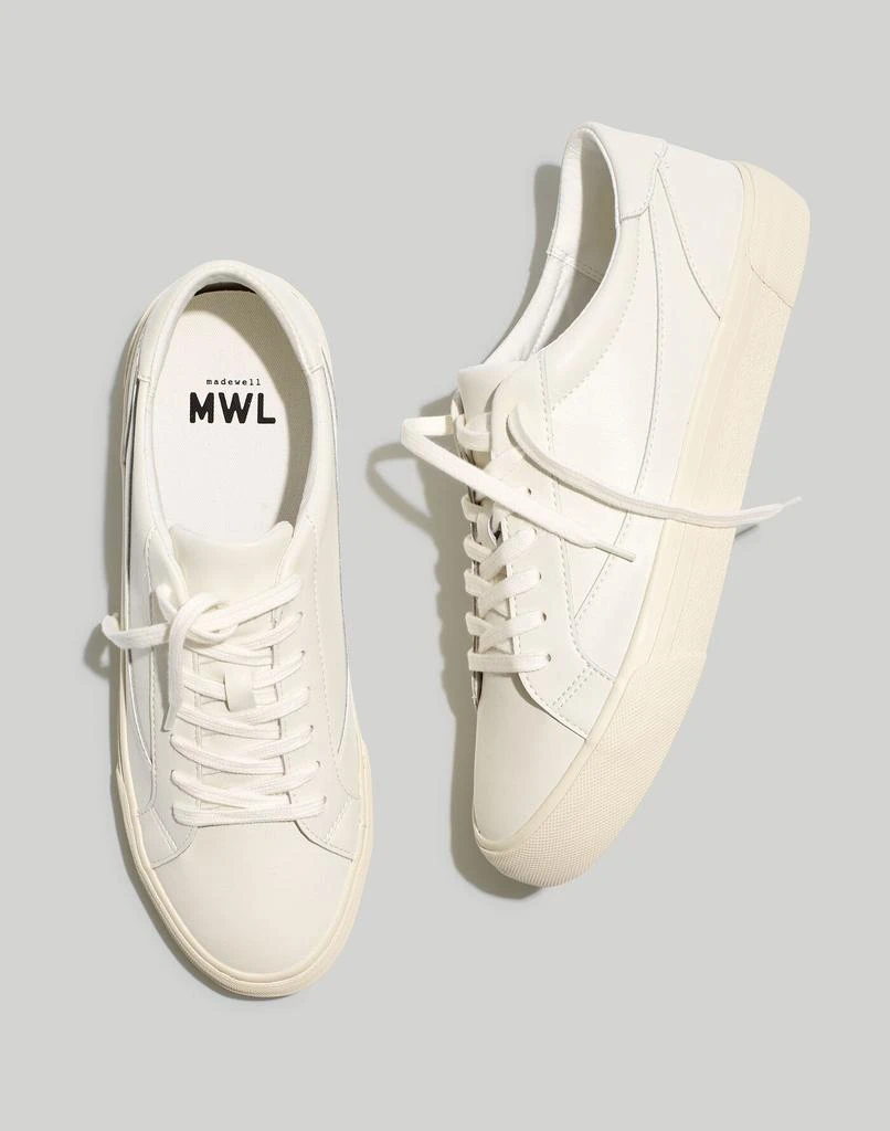 商品Madewell|Sidewalk Low-Top Sneakers in Leather,价格¥317,第3张图片详细描述