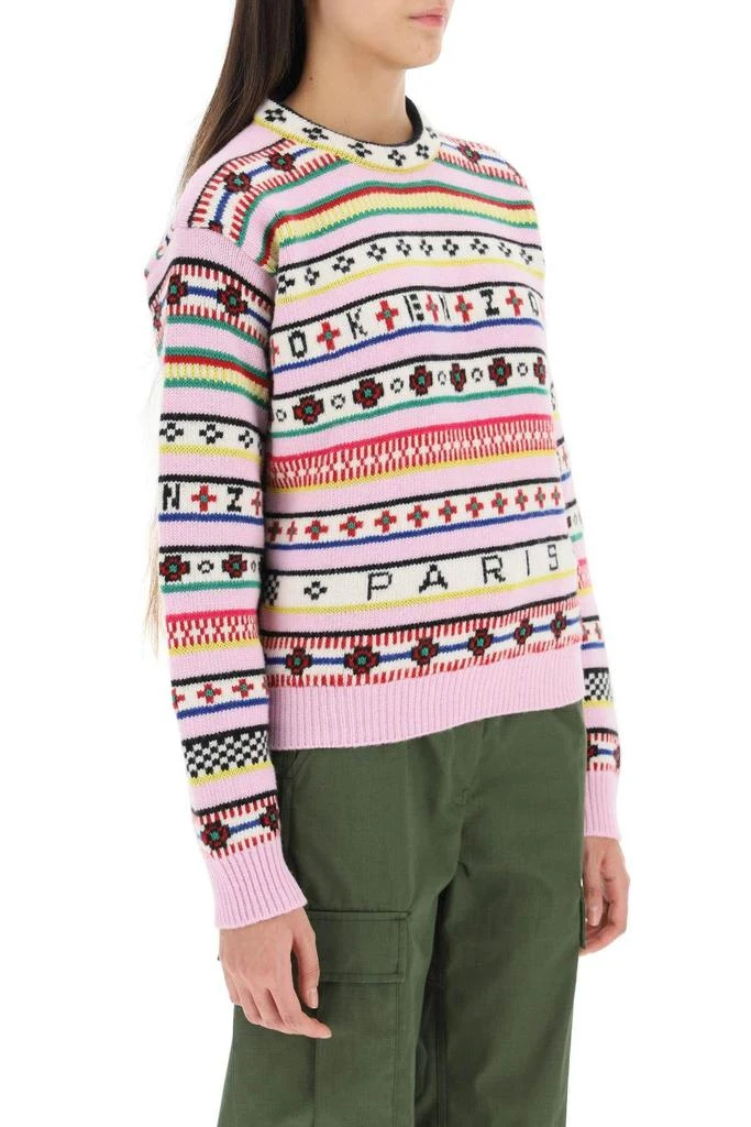 商品Kenzo|'FAIR ISLE' JACQUARD SWEATER,价格¥1677,第3张图片详细描述