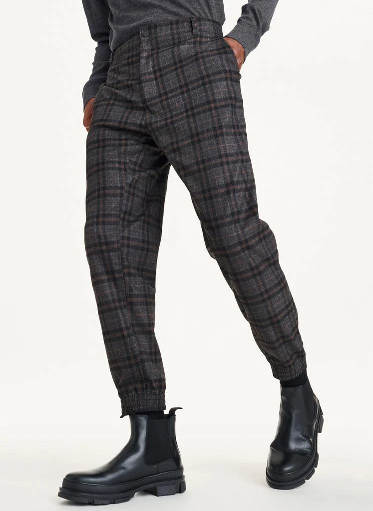 商品DKNY|Grey Plaid Pant,价格¥342,第1张图片