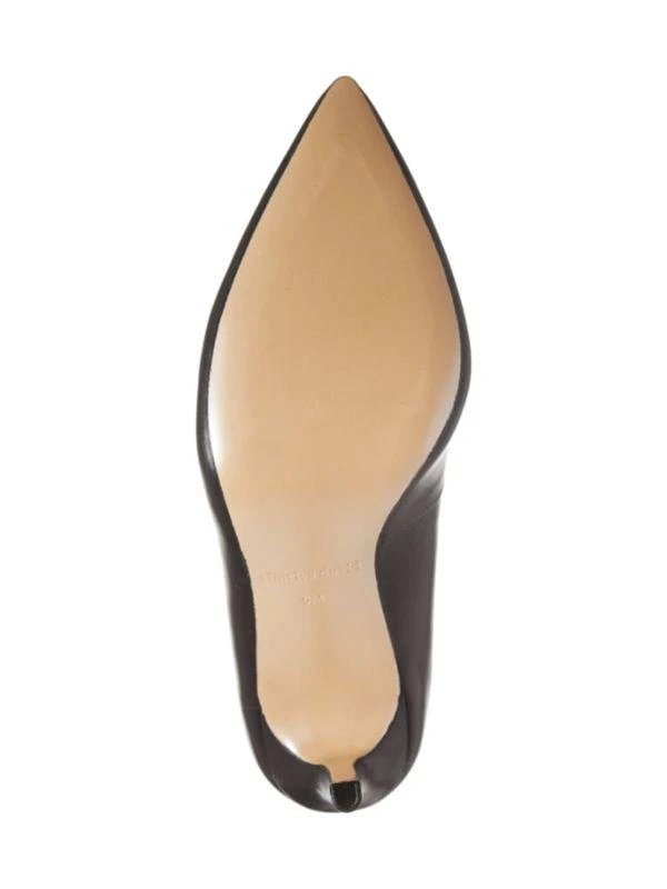 商品Charles David|Interim Point Toe Leather & Suede Pumps,价格¥807,第4张图片详细描述