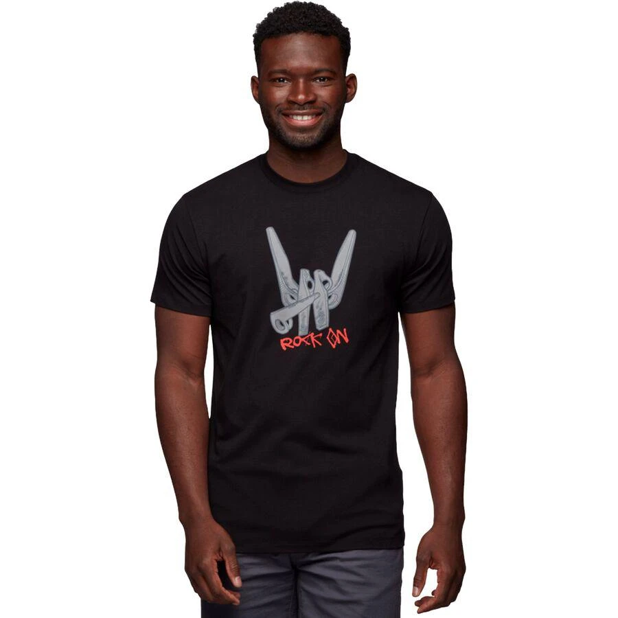 商品Black Diamond|Rock On Short-Sleeve T-Shirt - Men's,价格¥99,第1张图片