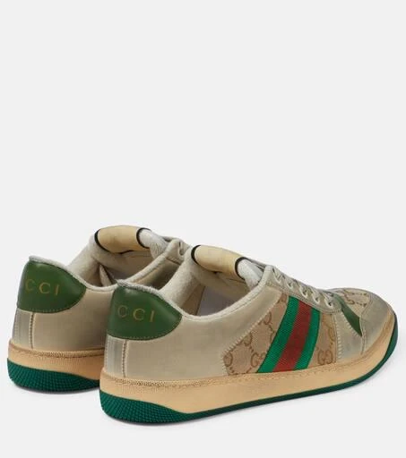 商品Gucci|Screener leather sneakers,价格¥8067,第2张图片详细描述