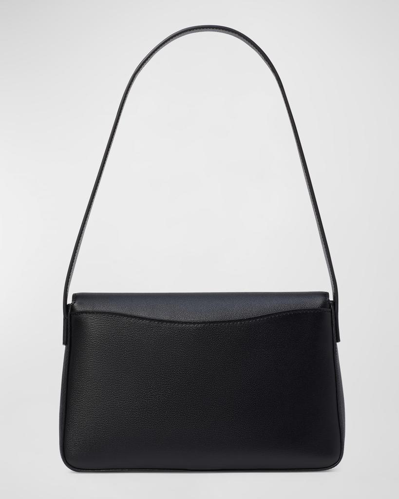 katy flap leather shoulder bag商品第3张图片规格展示