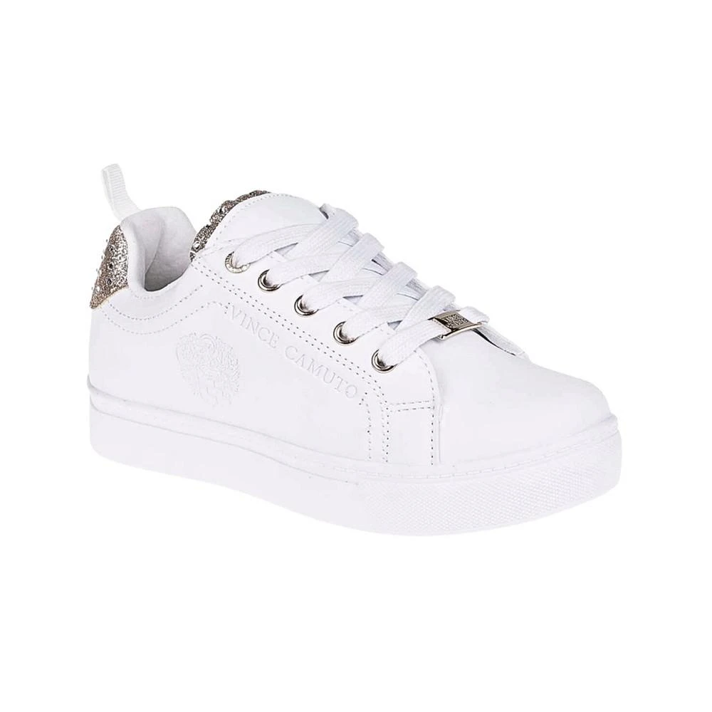 商品Vince Camuto|Little Girls Lace-Up Fashion Sneakers with Sugar Glitter and Stones,价格¥202,第1张图片