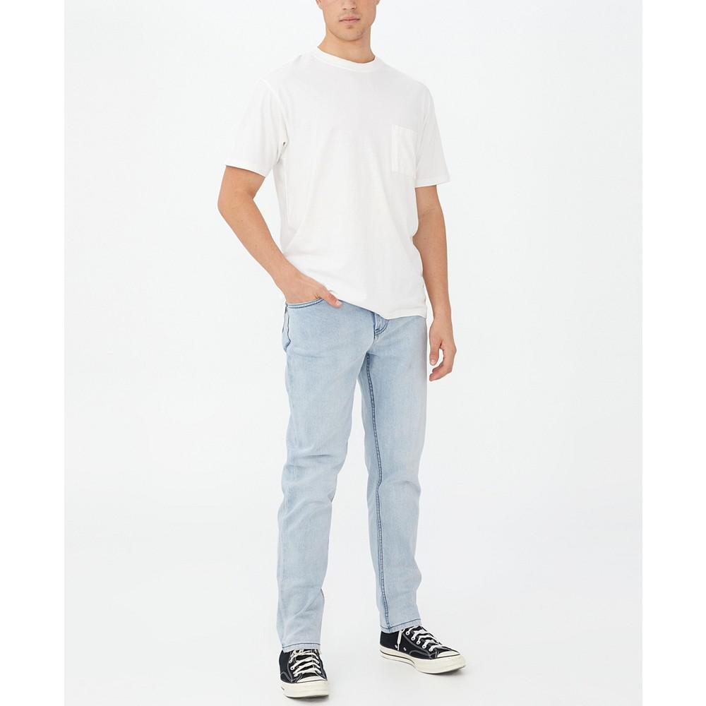 Men's Slim Straight Jeans商品第4张图片规格展示