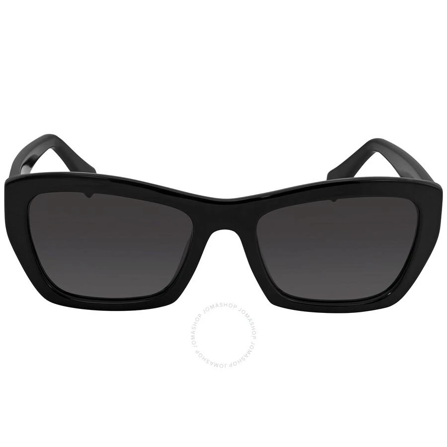 商品Salvatore Ferragamo|Grey Rectangular Ladies Sunglasses SF958S 001 55,价格¥439,第1张图片