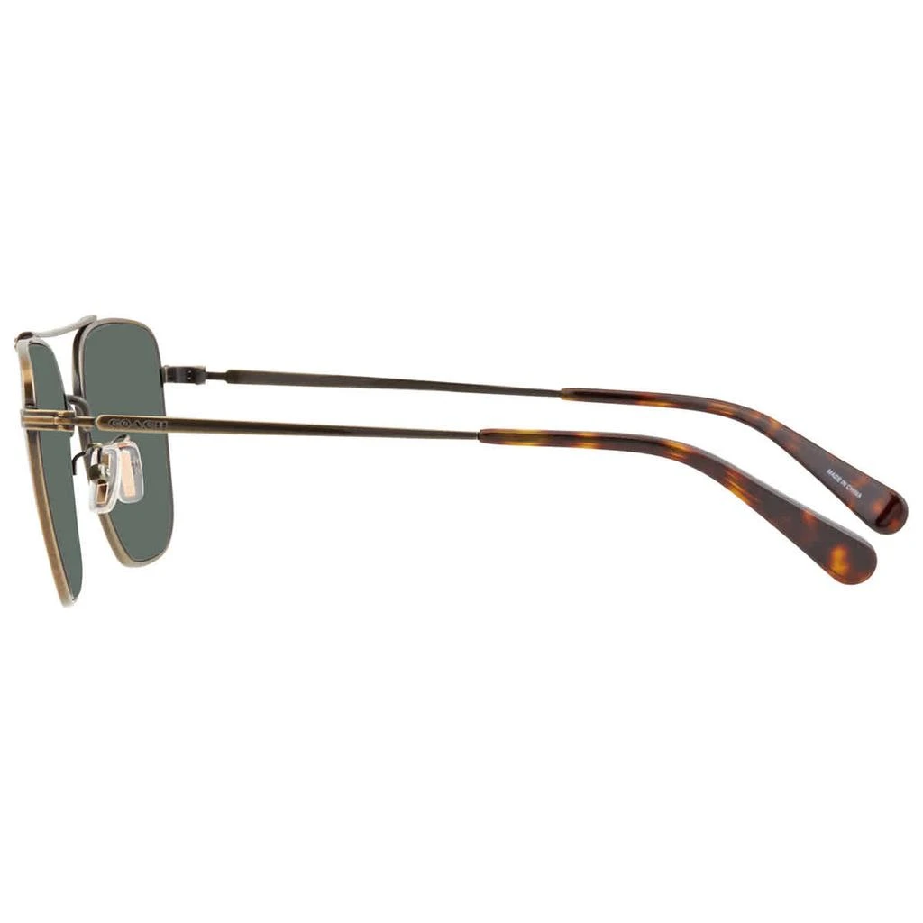商品Coach|Coach Dark Green Navigator Mens Sunglasses HC7137 933371 57,价格¥337,第3张图片详细描述