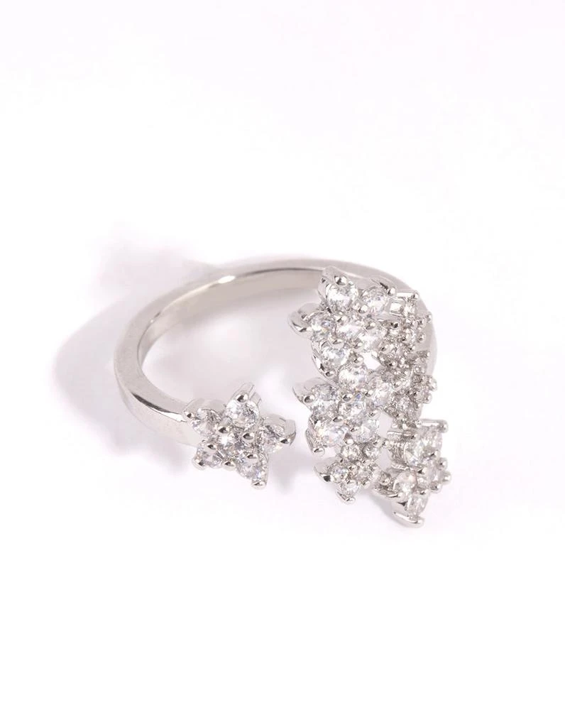 商品Lovisa|Rhodium Crystal Star Ring,价格¥50,第2张图片详细描述