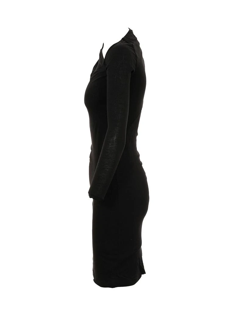 商品Helmut Lang|Helmut Lang Asymmetric Cut-Out Ribbed Mini Dress,价格¥1371,第3张图片详细描述