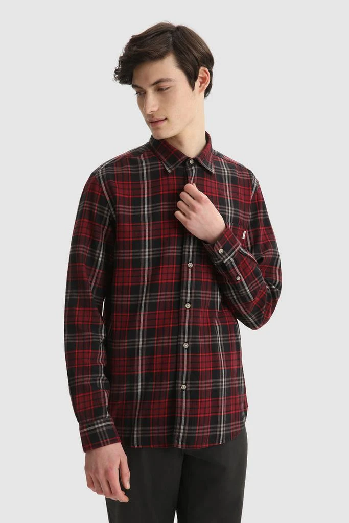 商品Woolrich|Traditional Madras Cotton Flannel Shirt,价格¥988,第1张图片