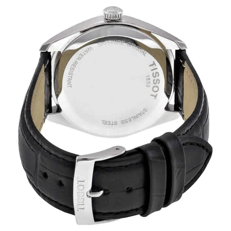 商品Tissot|Tissot PR100 Silver Dial Black Leather Mens Watch T1014101603100,价格¥1406,第3张图片详细描述