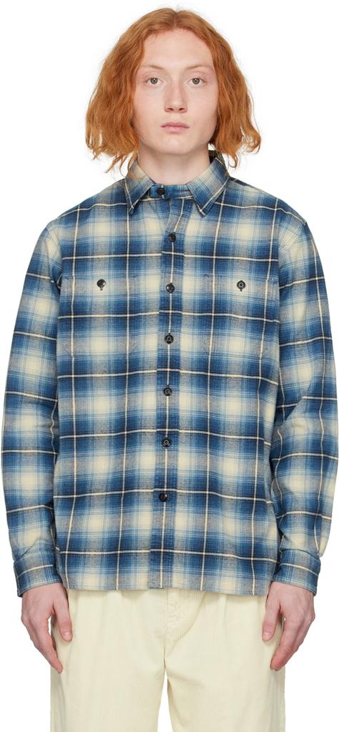 Blue Button-Down Shirt商品第1张图片规格展示