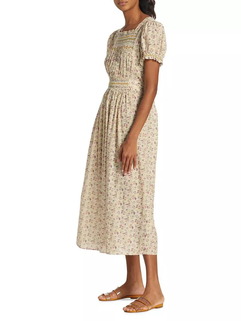 商品D Ô E N|Castalia Embroidered Maxi Dress,价格¥1173,第4张图片详细描述