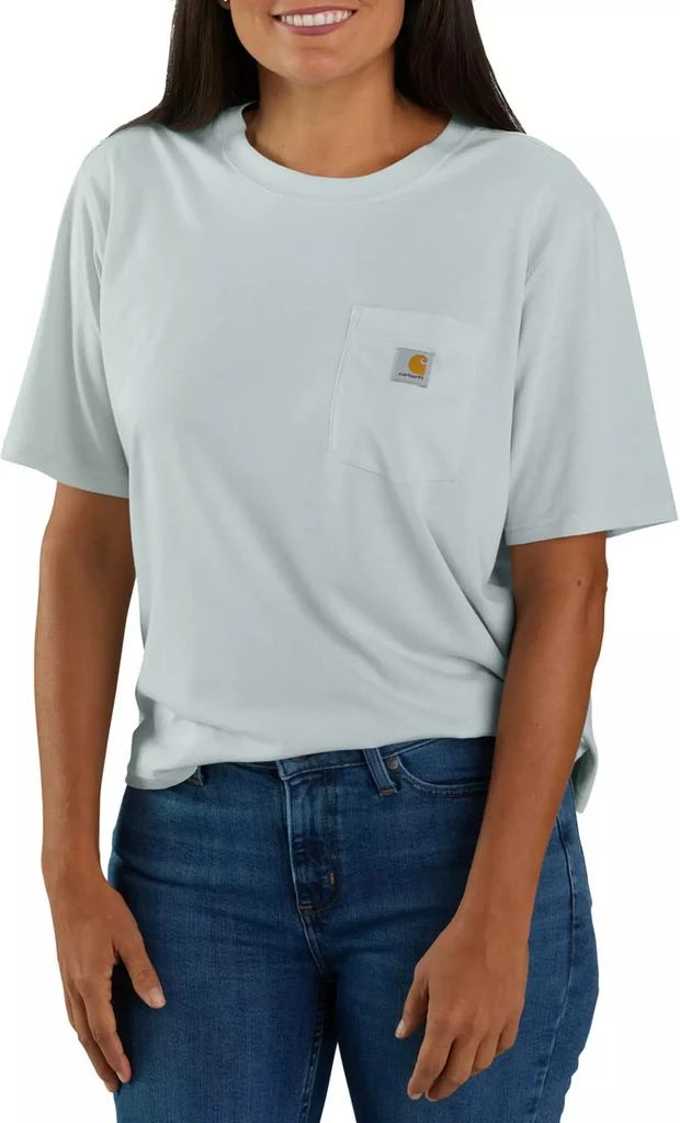 商品Carhartt|Carhartt Women's Boxy Fit Short Sleeve Tee,价格¥158,第1张图片详细描述