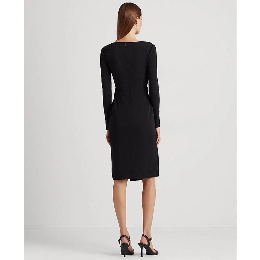 商品Ralph Lauren|Women's Jersey Surplice Cocktail Dress,价格¥397,第2张图片详细描述