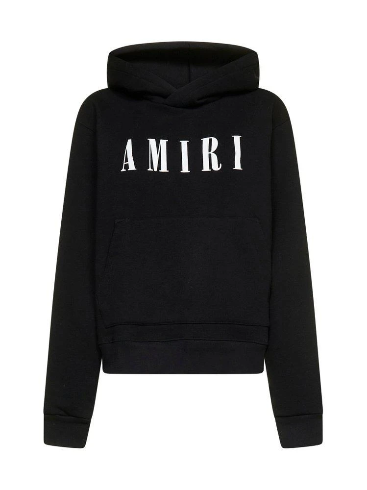 商品AMIRI|Amiri Logo-Printed Long-Sleeved Hoodie,价格¥5777,第1张图片