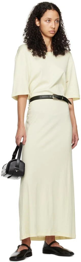 商品Lemaire|Yellow Belted Midi Dress,价格¥3070,第4张图片详细描述