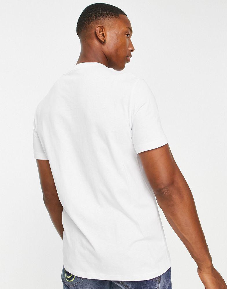 Armani Exchange x Smiley Face t-shirt in white商品第2张图片规格展示