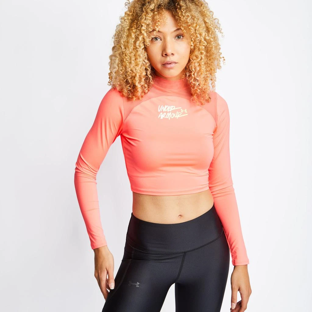 商品Under Armour|Under Armour Longsleeve - Women T-Shirts,价格¥333,第4张图片详细描述