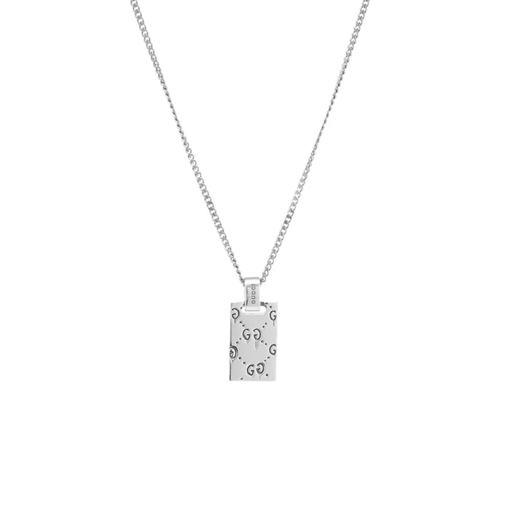 商品Gucci|GUCCI 头骨交叉骨骼 吊坠YBB455315001,价格¥1734,第1张图片