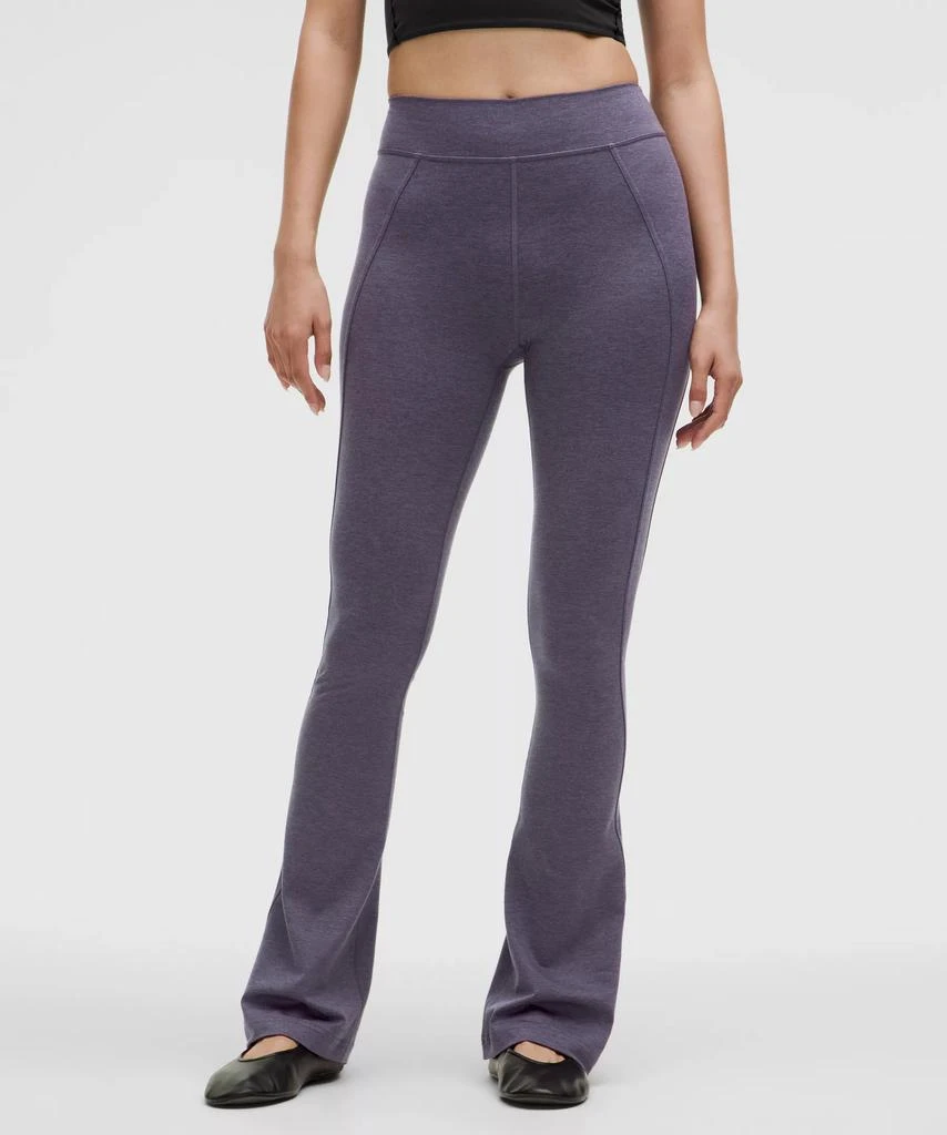 Softy Suedey Split-Hem High-Rise Mini-Flare Pant *Regular 商品