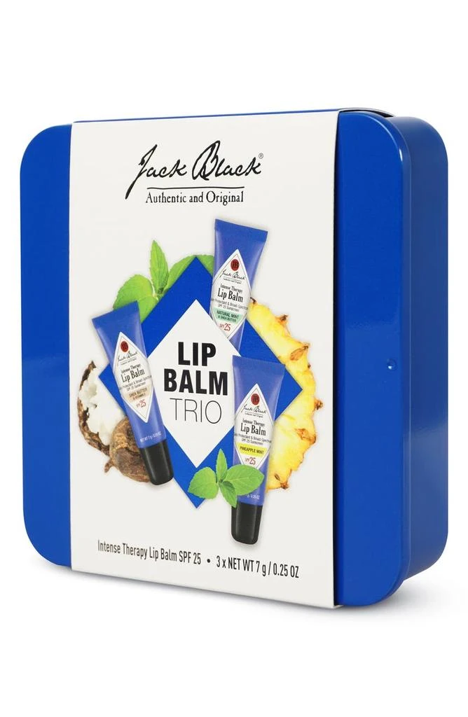 商品Jack Black|Full Size Intense Therapy Lip Balm SPF 25 Sunscreen Set,价格¥172,第2张图片详细描述