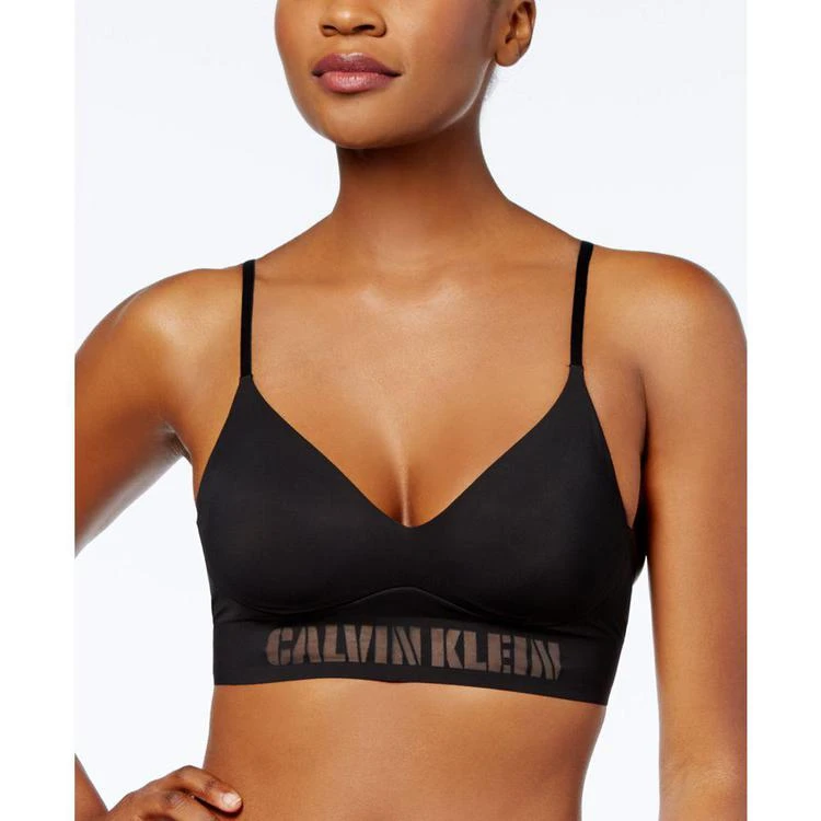 商品Calvin Klein|Laser-Cut-Logo Triangle Bra QF1810,价格¥198,第1张图片