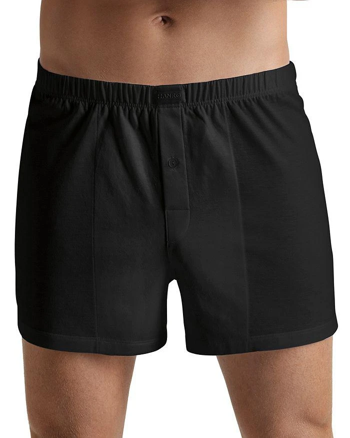 商品Hanro|Cotton Sporty Button Fly Boxers,价格¥634,第3张图片详细描述