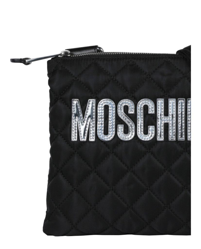 商品Moschino|Quilted Logo Crossbody Bag,价格¥3347,第5张图片详细描述