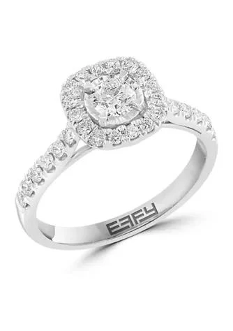 商品Effy|3 4 Ct. T.w. Diamond Miracle Set Ring In 14K White Gold,价格¥12934,第1张图片