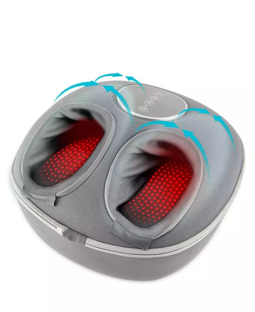 商品Homedics|Shiatsu Air Deluxe Foot Massager with Heat,价格¥1110,第1张图片