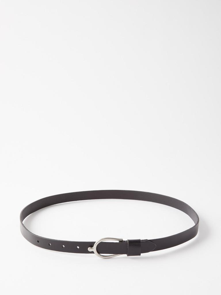 商品Yves Saint Laurent|Lucky Bone leather belt,价格¥3434,第6张图片详细描述