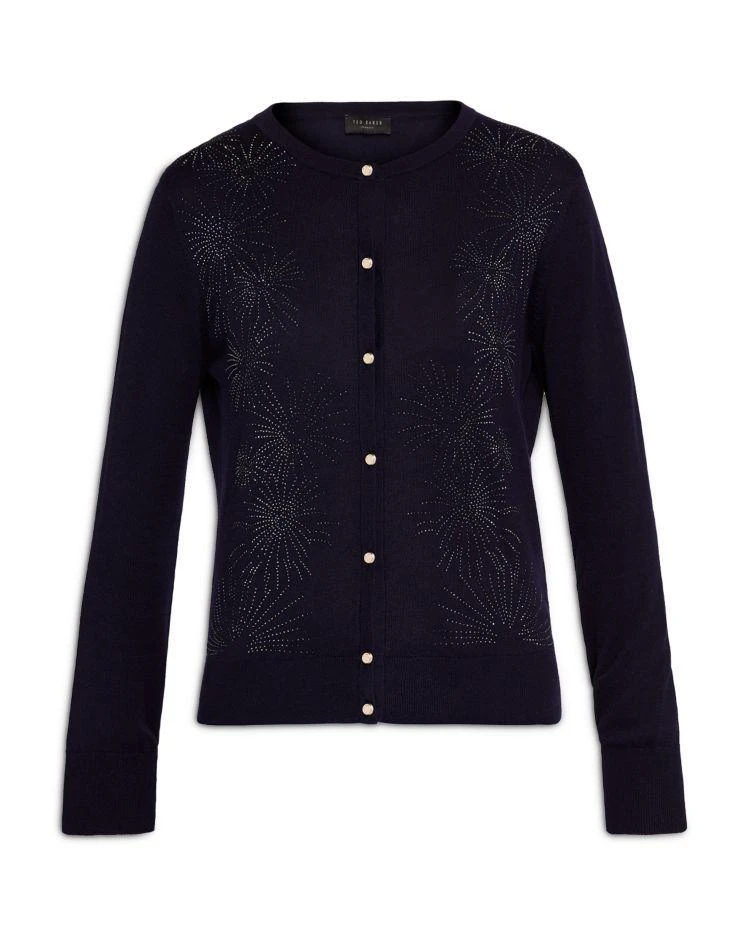 商品Ted Baker London|Hycynth Stardust Embellished Cardigan,价格¥939,第4张图片详细描述