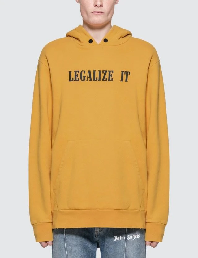 商品Palm Angels|Legalize It Hoodie,价格¥2446,第1张图片