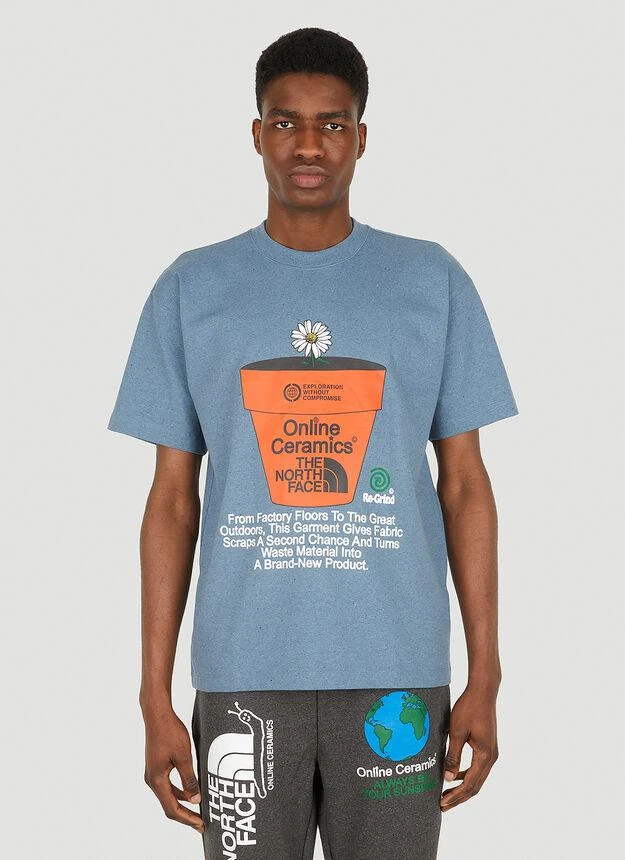 商品The North Face|x Online Ceramics Graphic T-Shirt in Blue,价格¥309,第1张图片