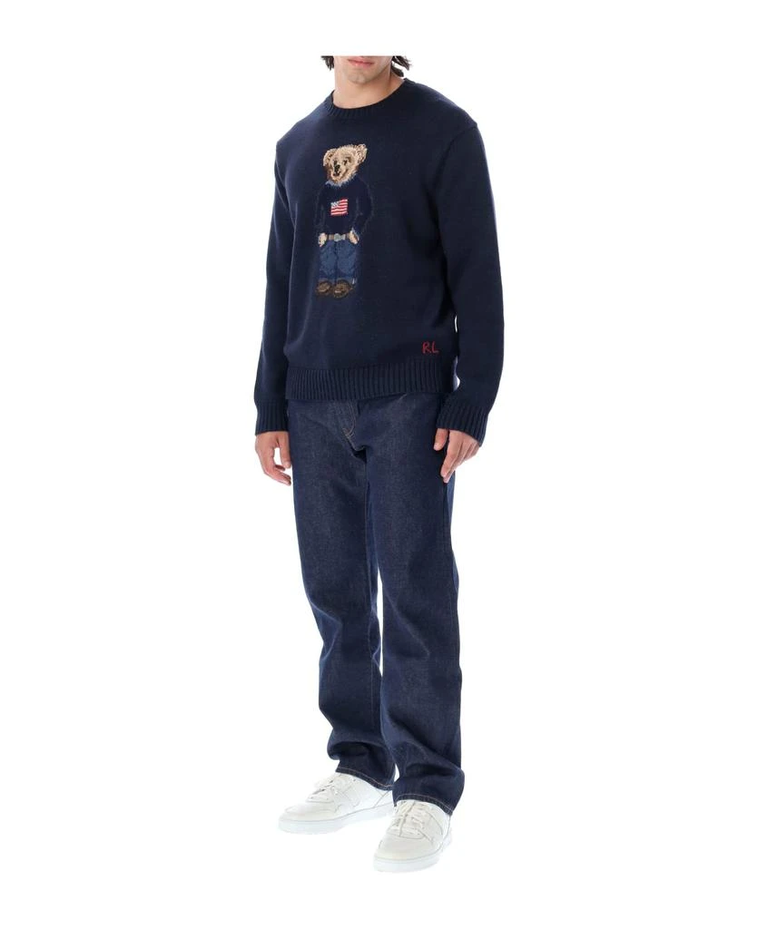商品Ralph Lauren|Bear Intarsia Crewneck Sweater,价格¥3410,第4张图片详细描述