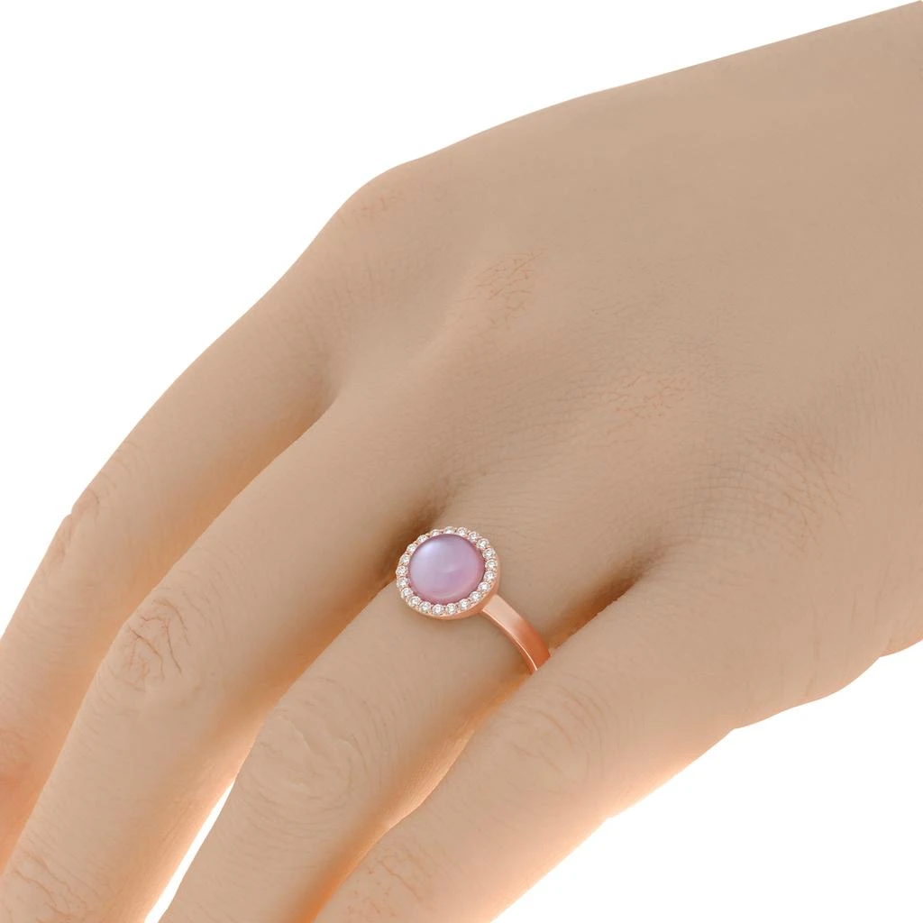 商品Roberto Coin|Roberto Coin 18K Rose Gold, 2.00ct. tw. Amethyst and Diamond Halo Ring sz 6.5 8882636AX65XA,价格¥9180,第2张图片详细描述