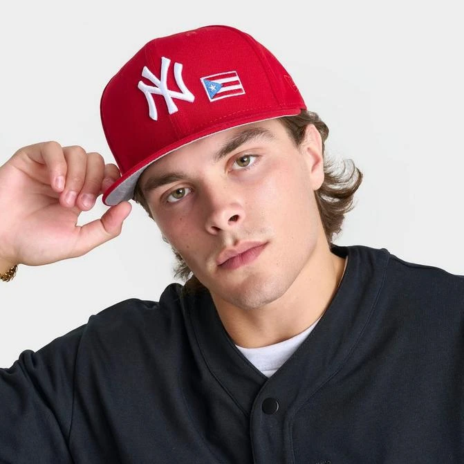 商品New Era|New Era New York Yankees MLB Puerto Rico 59FIFTY Fitted Hat,价格¥317,第1张图片